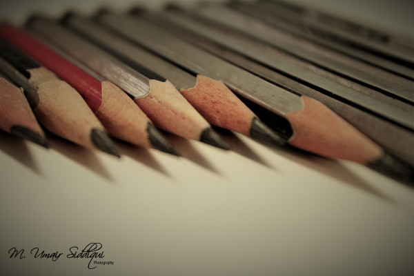 The average pencil is seven inches long, with just a half-inch eraser – in case you thought optimism was dead. (Robert Breault)