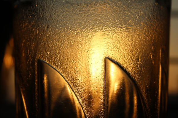 Sun Through A Glassware